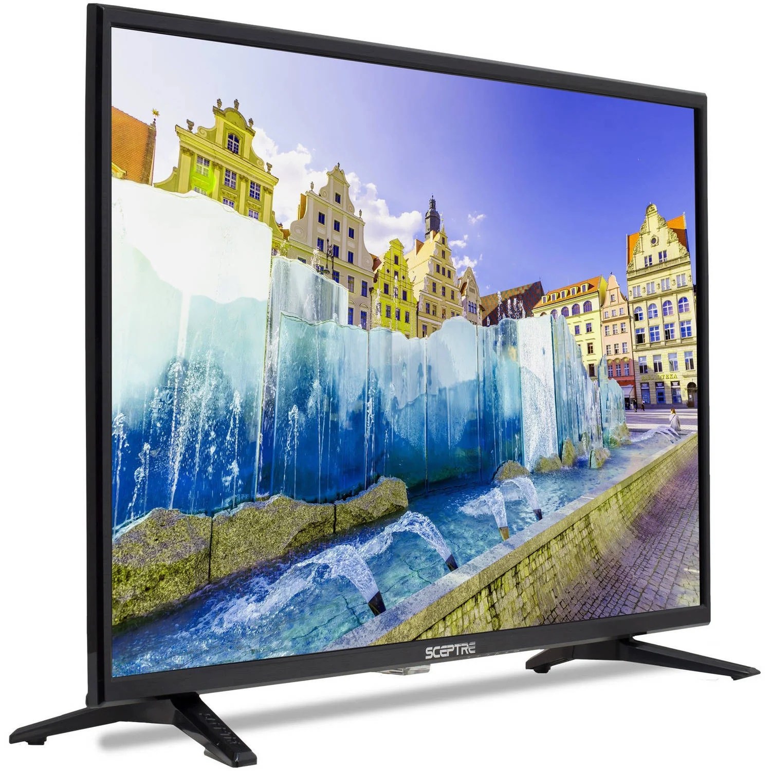 Sceptre 32" Hd 720p Led Lcd Tv Flat Screen Monitor With 2 Hdmi And Usb