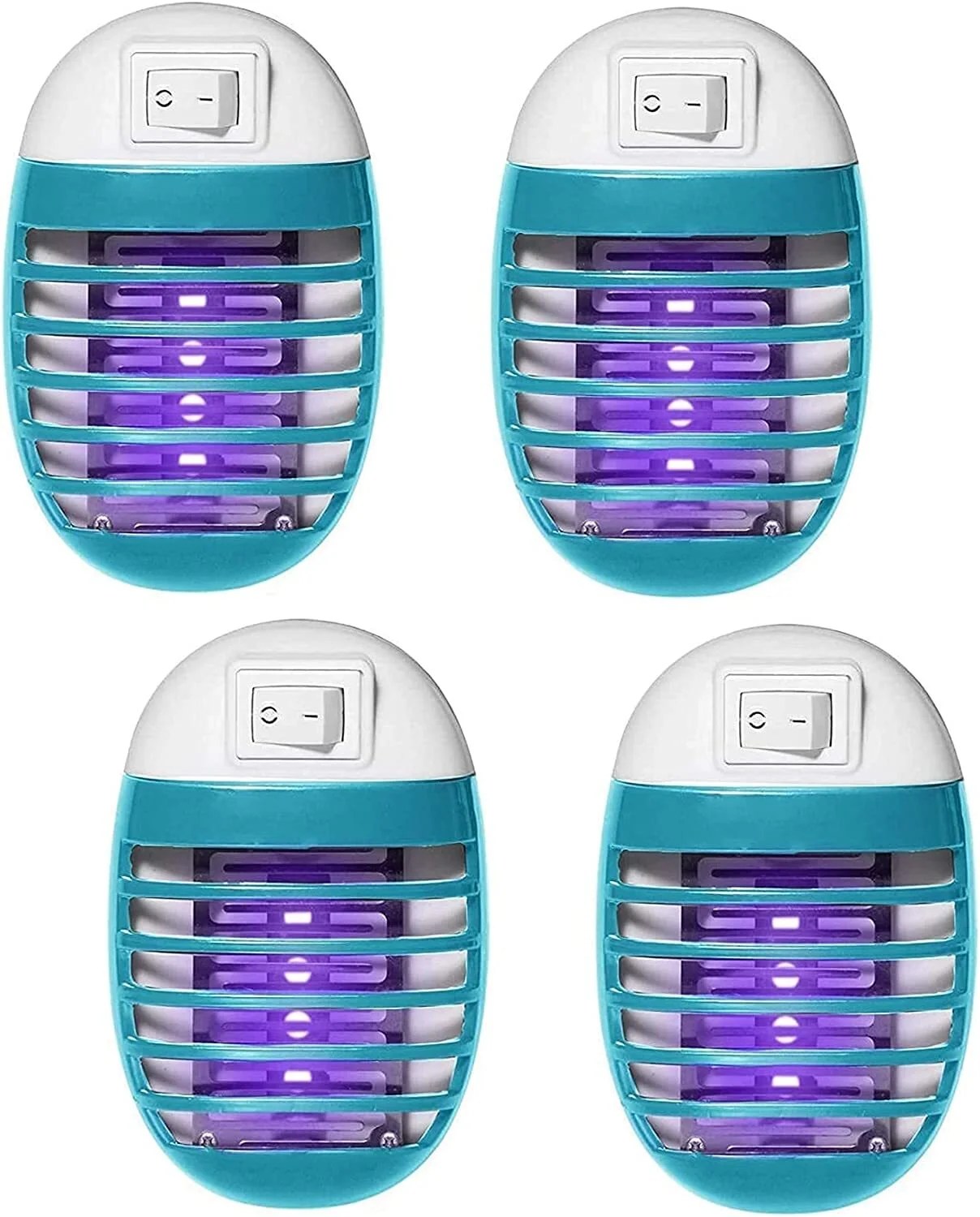 4 Pack Bug Zapper Indoor Mosquito Zapper, Plug in Fly Zapper Electronic