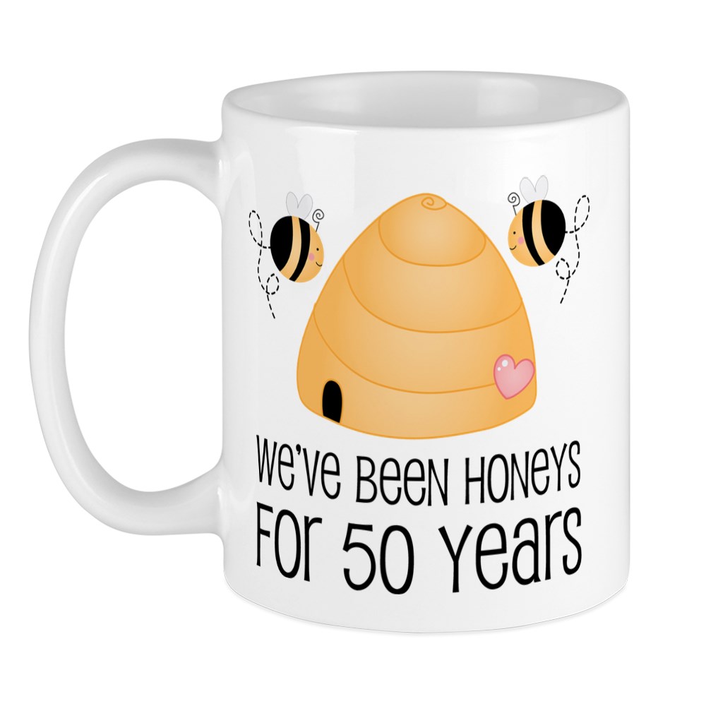 CafePress 50Th Anniversary Honey Mug Unique Coffee Mug, Coffee Cup