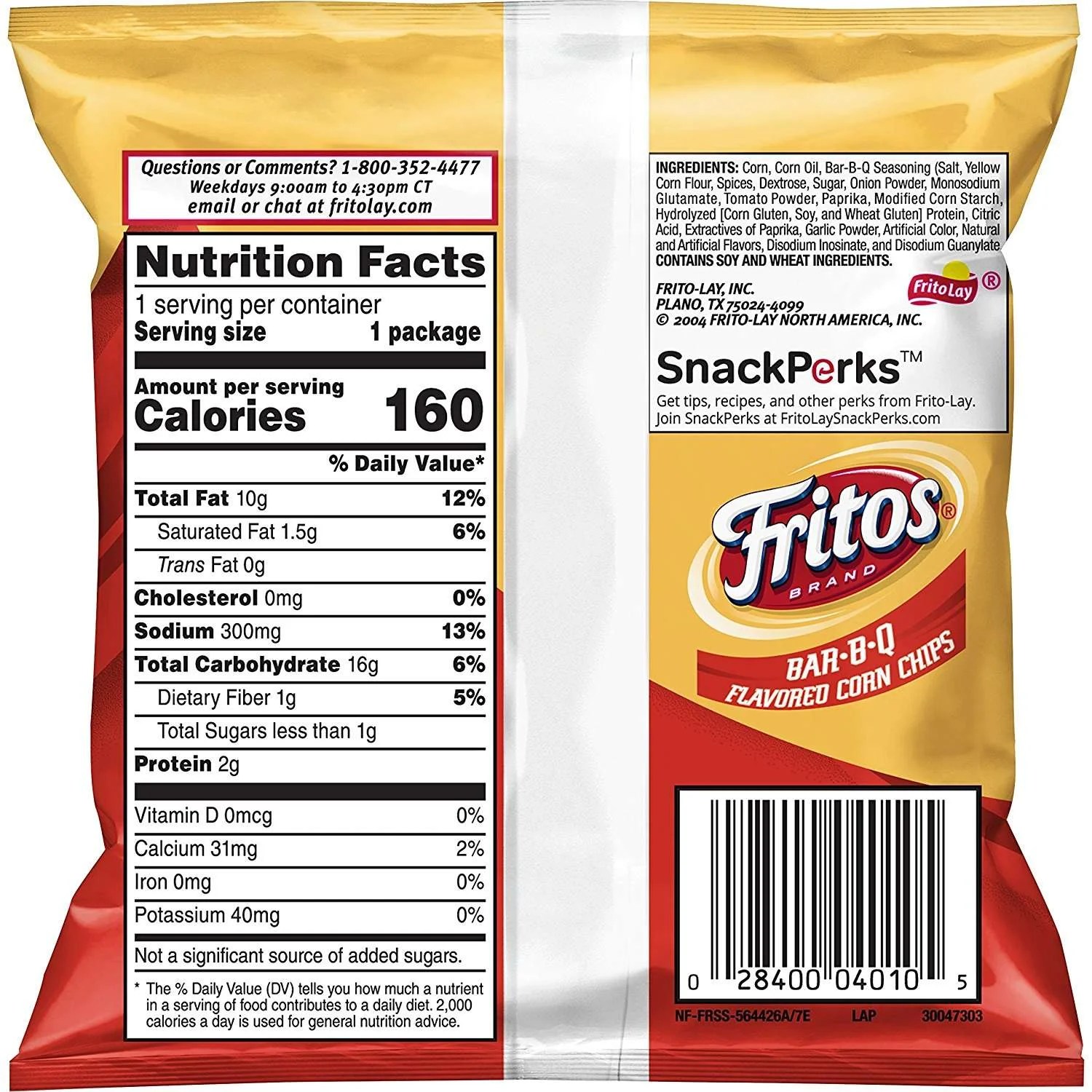 Frito Lay Nutritional Information Blog Dandk