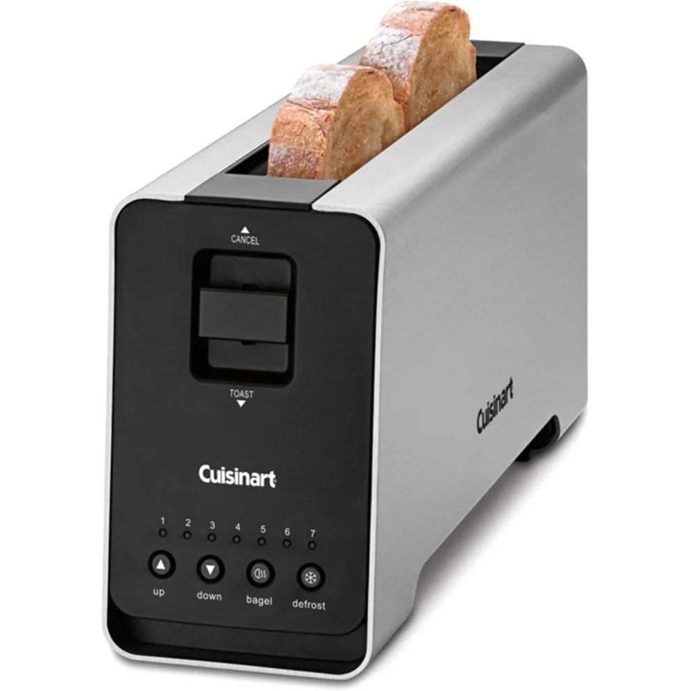 Cuisinart 2Slice Extruded Aluminum LongSlot Toaster