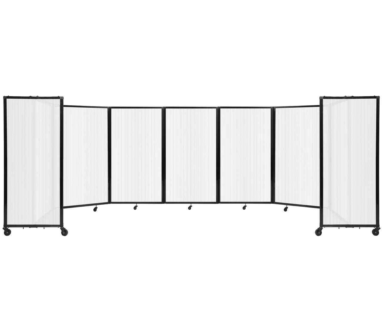 Versare Polycarbonate Room Divider 360 Portable Wall Partition