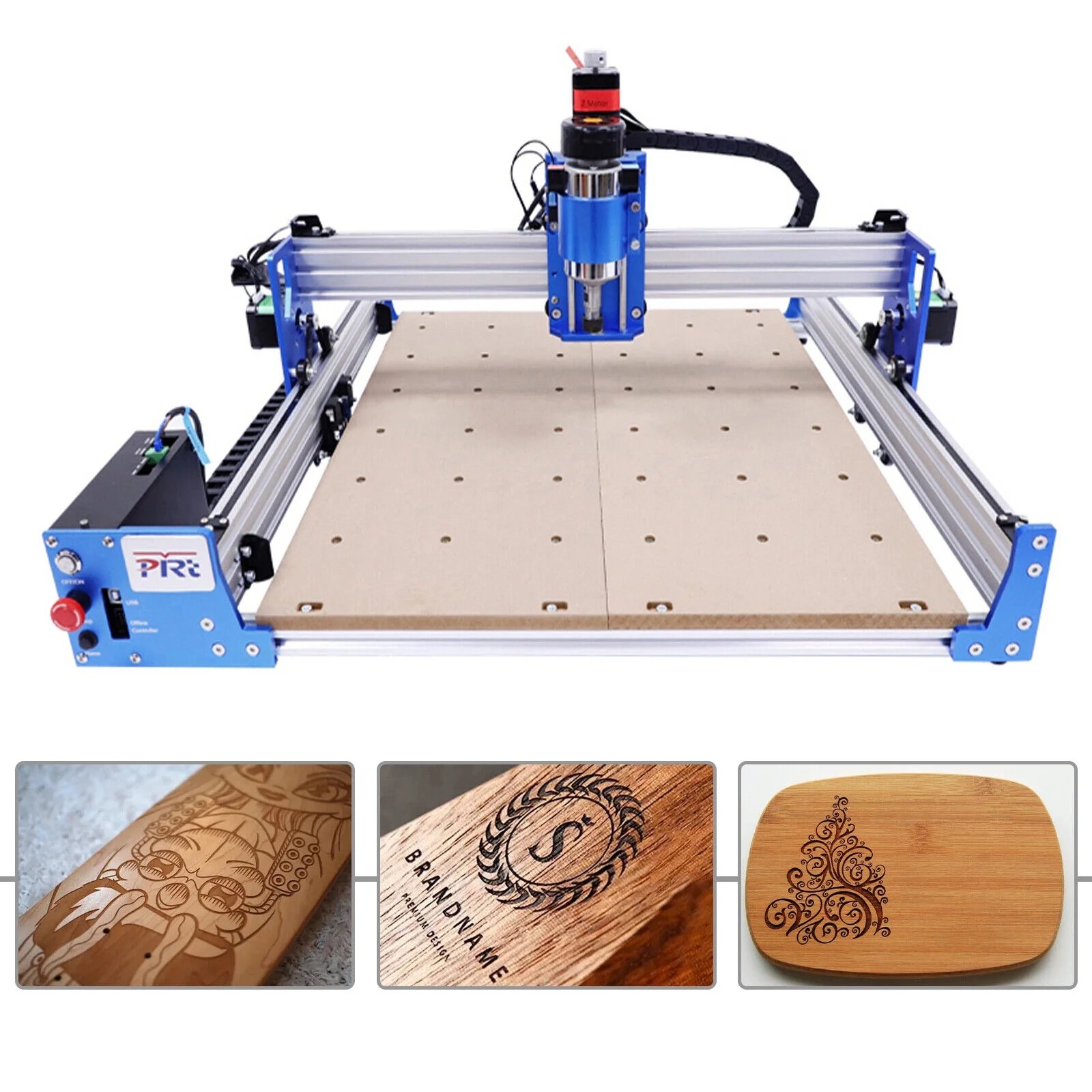 YIYIBYUS 4040 CNC Router Machine PCB Wood Carving Milling Machine 3