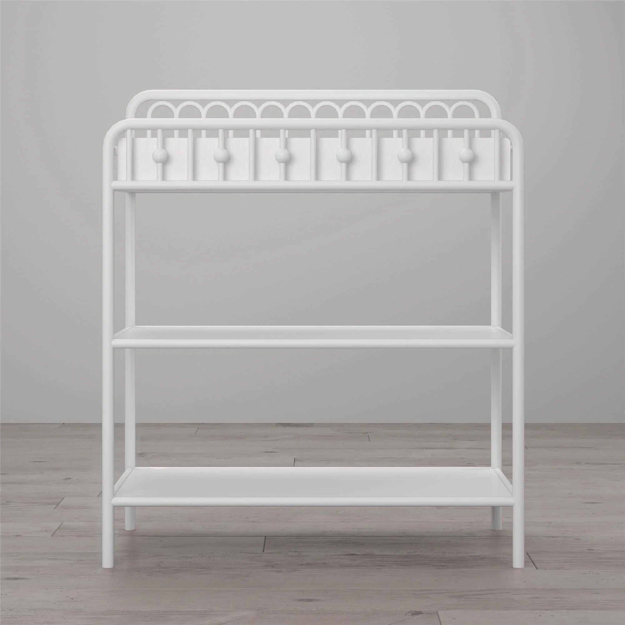 Little Seeds Monarch Hill Ivy Metal Changing Table, White