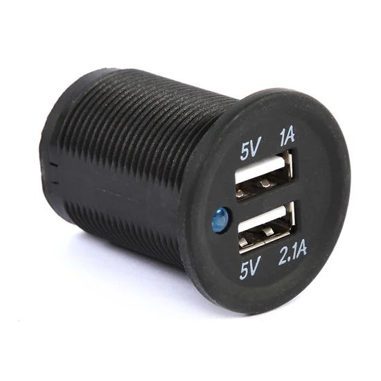 Belva BA2USB HardWire Dual USB 12 Volt Charging Port