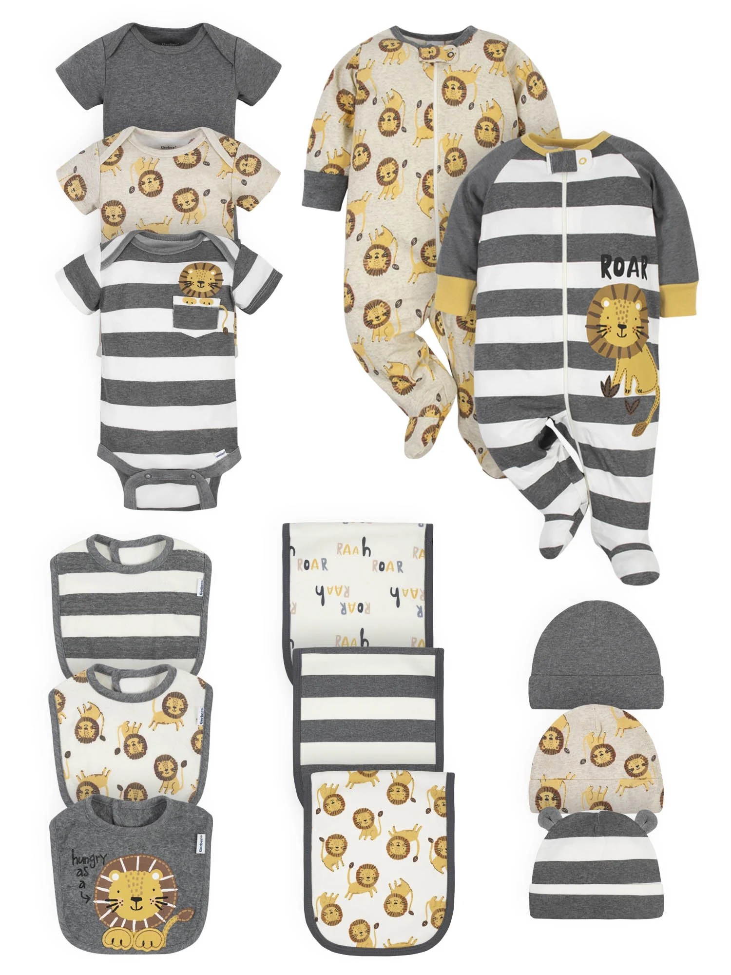 Gerber Gerber Baby Boy Newborn Shower Gift Set, 14Piece (NB3/6M