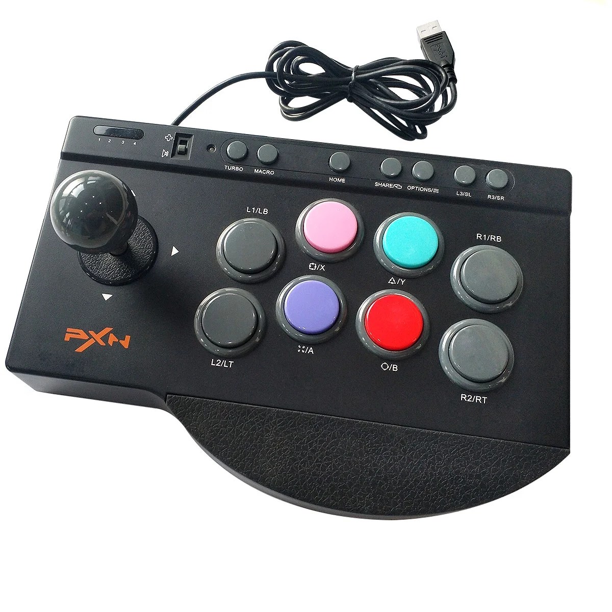 PXN 0082 Arcade Fight Stick Joystick for TV/PC/PS3/PS4/PS5/Xbox one