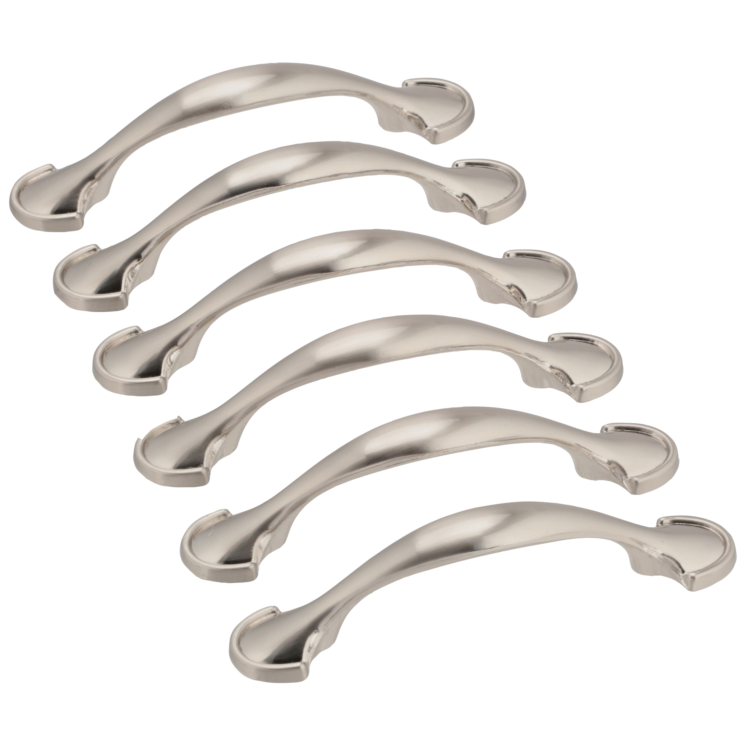 Chapter Satin Nickel Finish Pulls 6 ct Pack