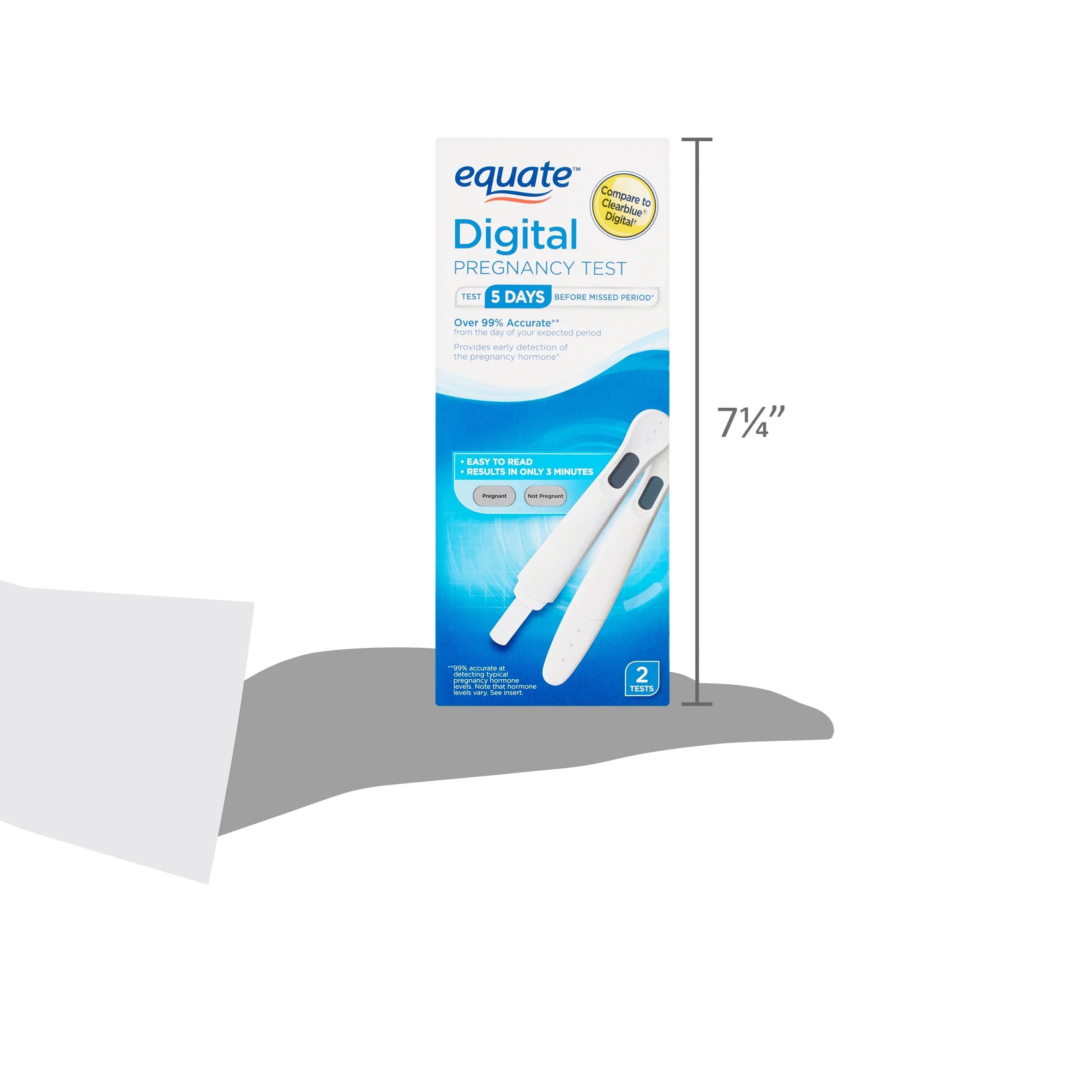 Digital Pregnancy Test Walmart pregnancy test