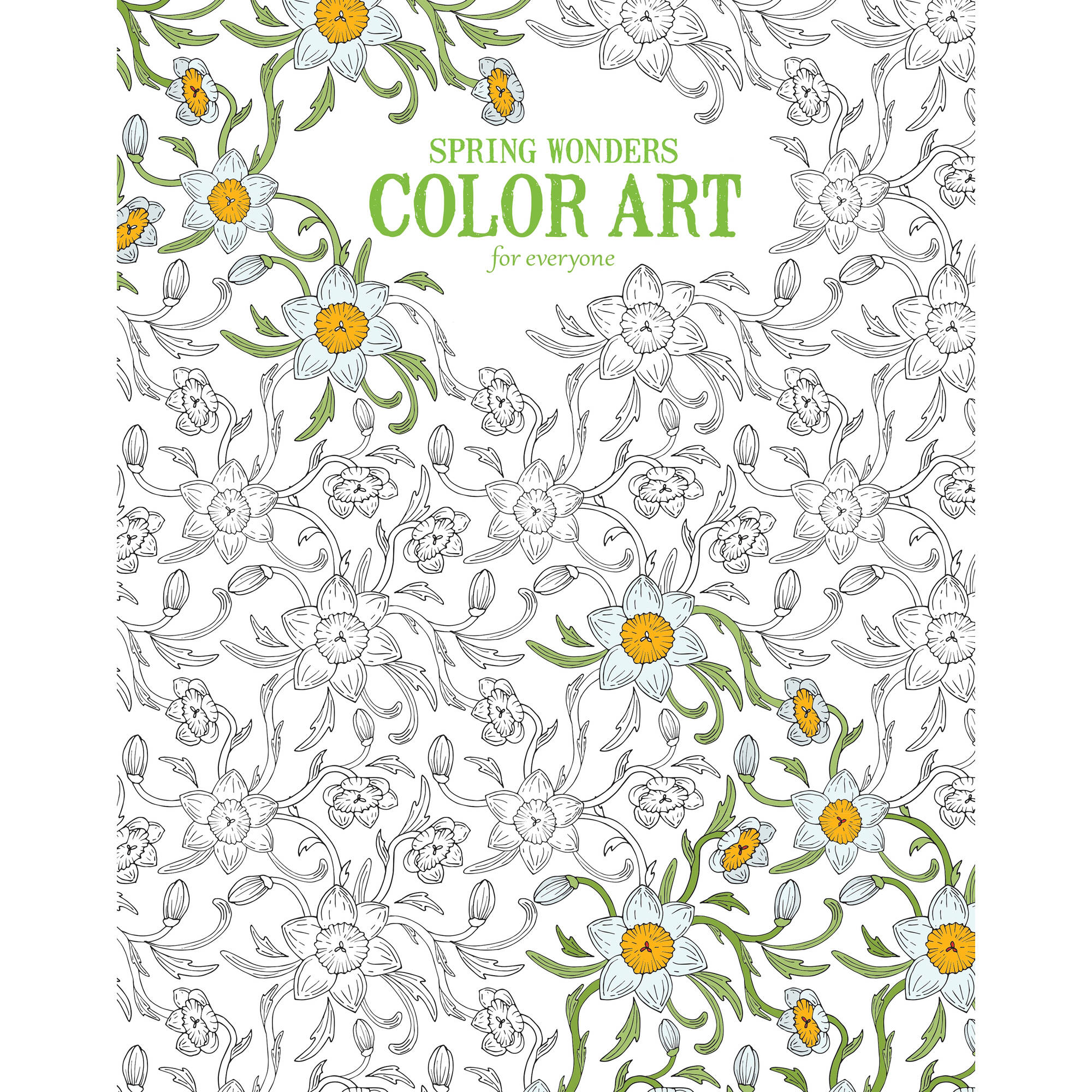 Leisure Arts Inc Color Art for Everyone Spring Wonders Adult Coloring Book, 1 Each