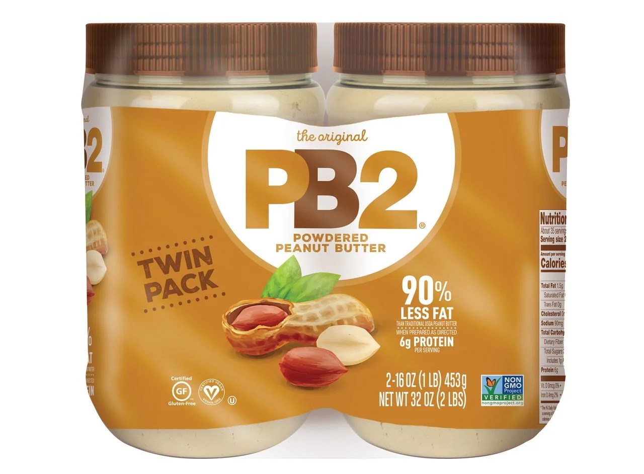 Product of PB2 Powdered Peanut Butter, 2 pk./16 oz.