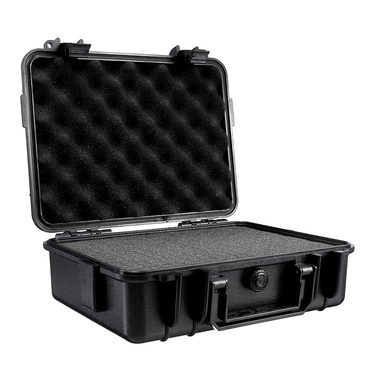 Large Water Proof Military Style Hard Case With Pluck Foam Interior