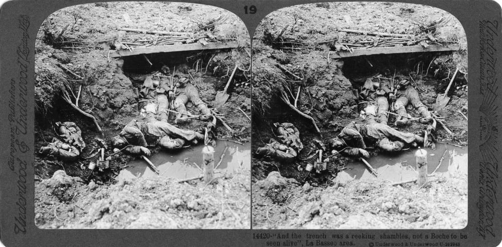 Stretched Canvas Art World War I Dead Soldiers. /Ngerman Casualties
