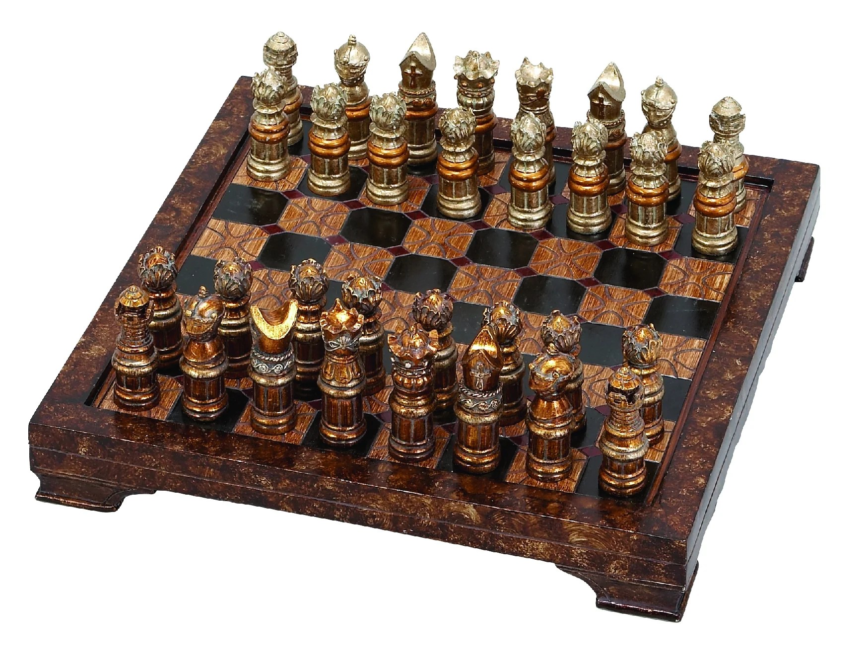 Polystone Chess Set Of 33 To Impress With Hosting Style