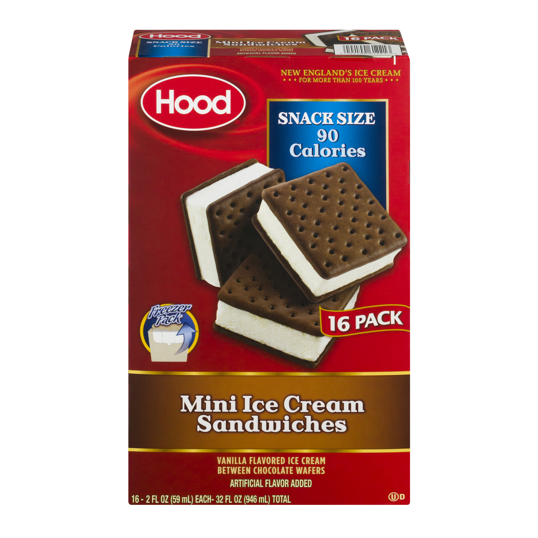 Where do the calories in great value (walmart) neapolitan ice. Web  for us, ice cream sandwiches conjure memories of having summers off,. Hood Mini Ice Cream Sandwiches 90 Calories 16 PK