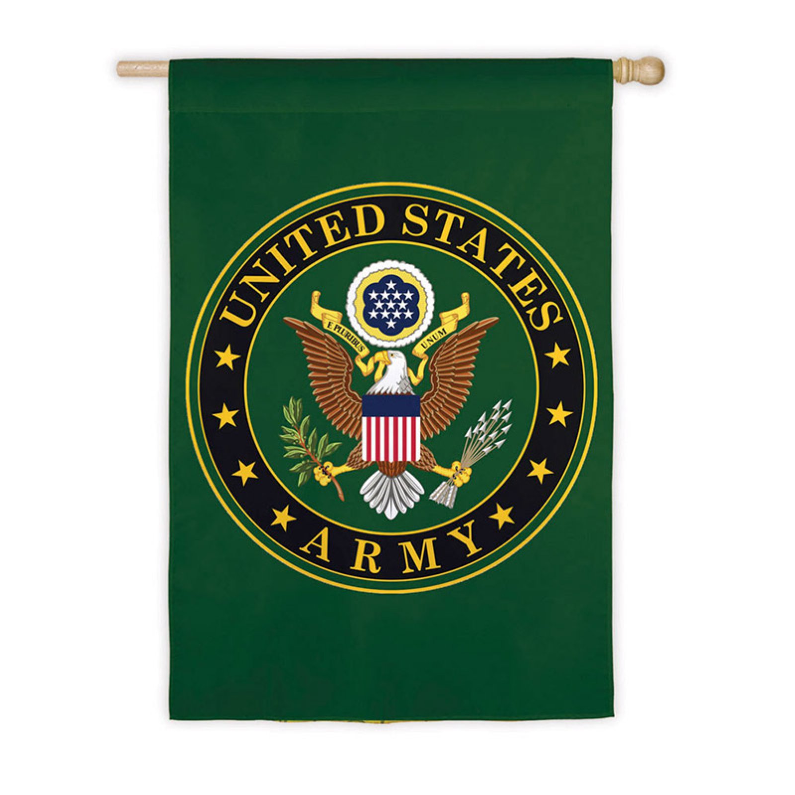 Evergreen Flag Army House Flag