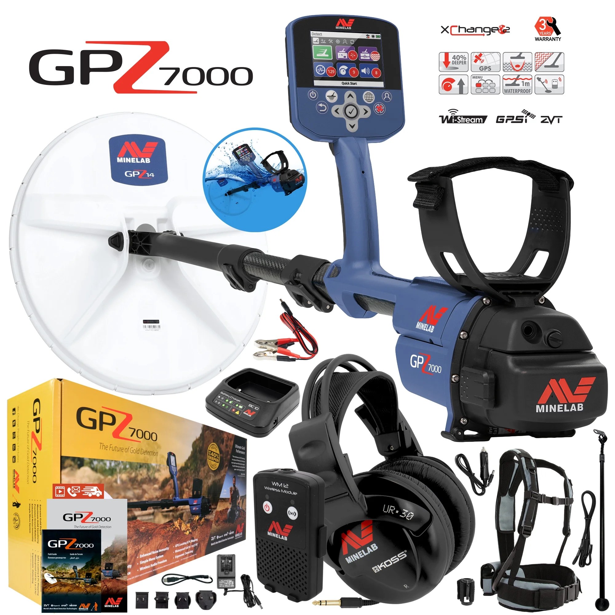 Minelab GPZ 7000 Gold Nugget Metal Detector