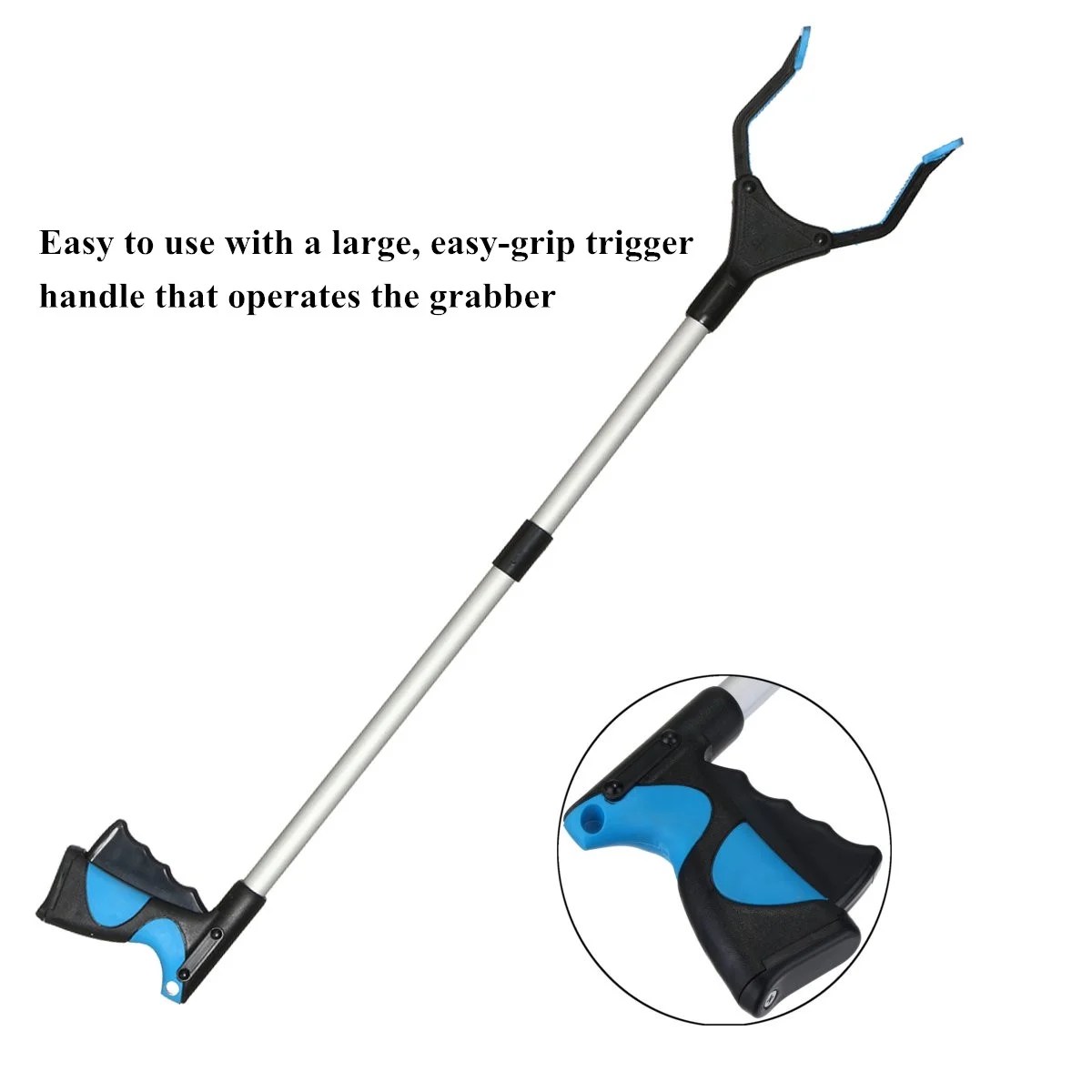32'' Grabber Pick Up Reaching Tool Handicap Grip Reacher Heavy Duty Aid