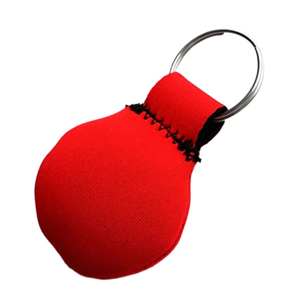 Red Neoprene Floating Key Water Sports Yachting Outboard Boat Key Float