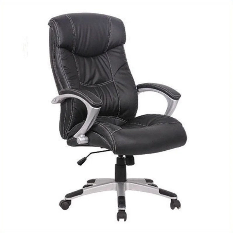 Techni Mobili High Back Executive Office Chair in Black