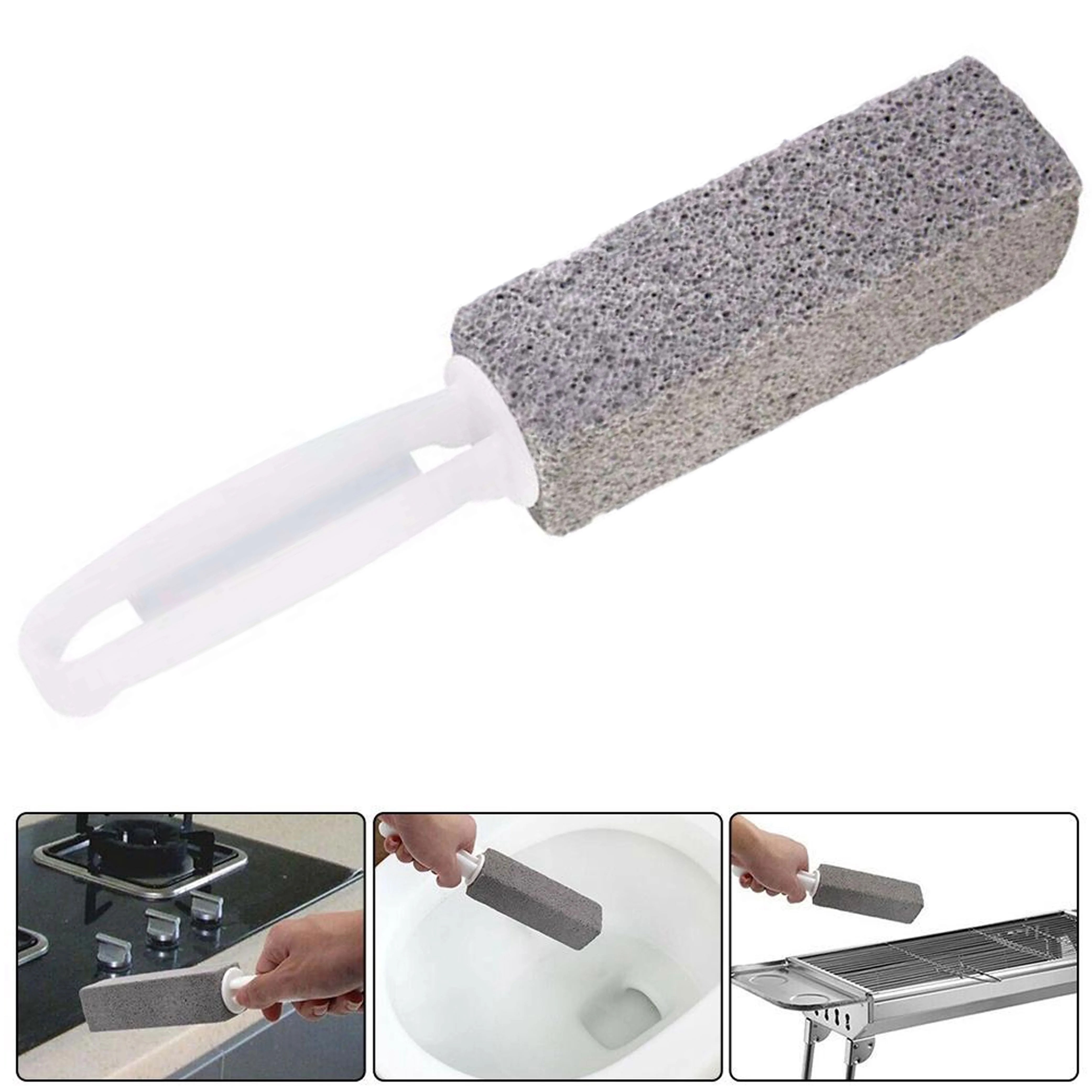 Pumice Stone Toilet Bowl Ring Sink Cleaner Stick Scouring Heavy Duty