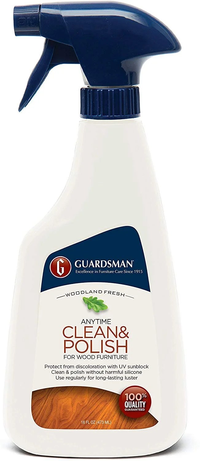 Guardsman Clean & Polish For Wood Furniture Woodland Fresh 16 oz