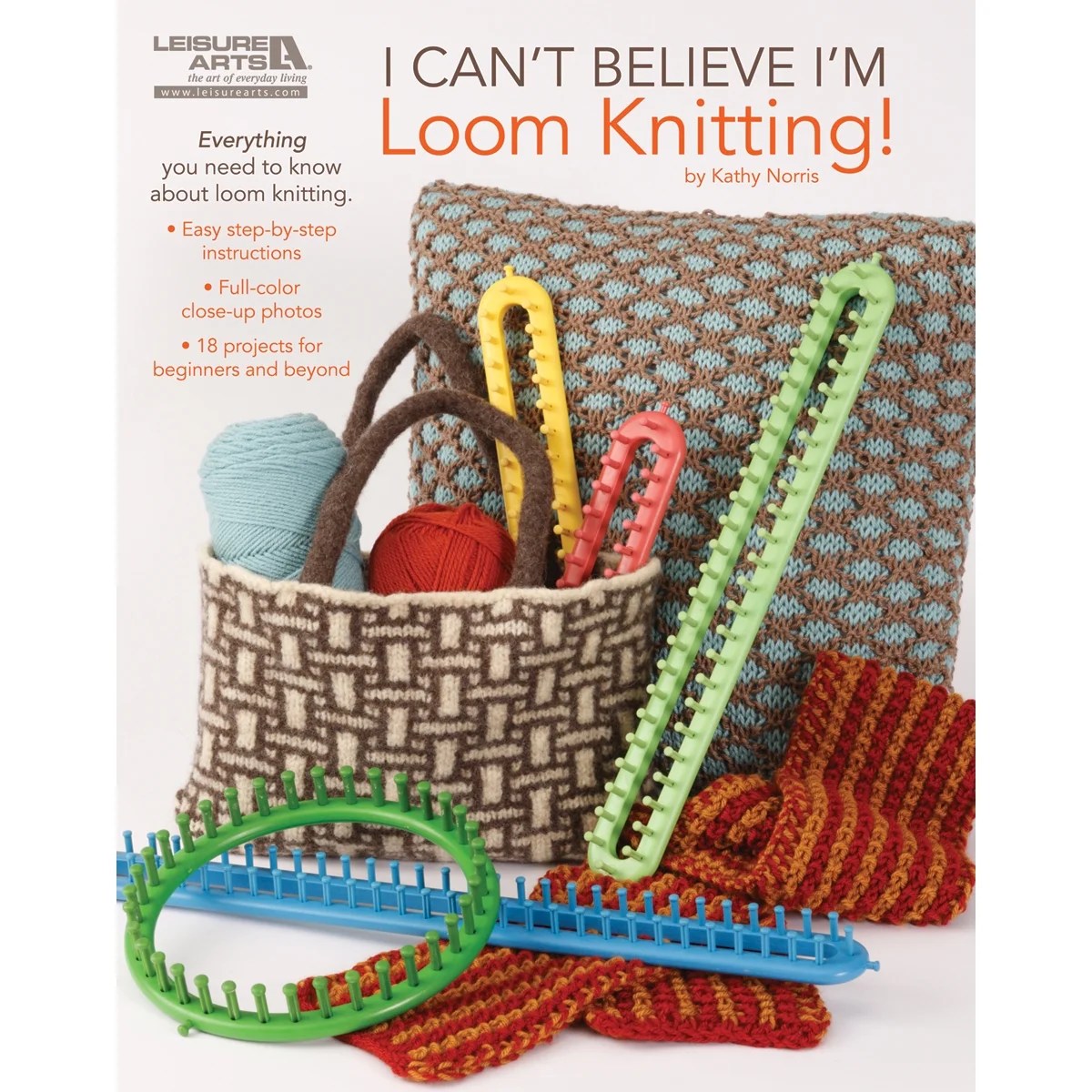 Leisure Arts Can't Believe I'm Loom Knitting Book