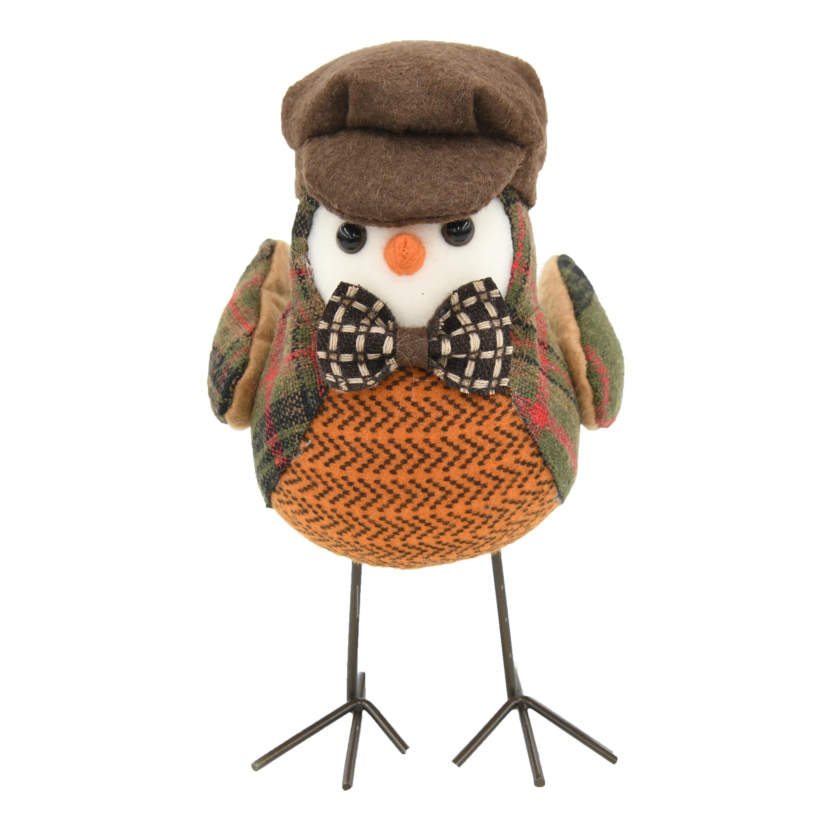 Way to Celebrate Harvest Fabric Table Top Bird Decor