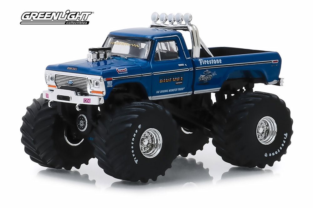 1974 Ford F250 Monster Truck, Bigfoot 1 (Clean Version with 66inch