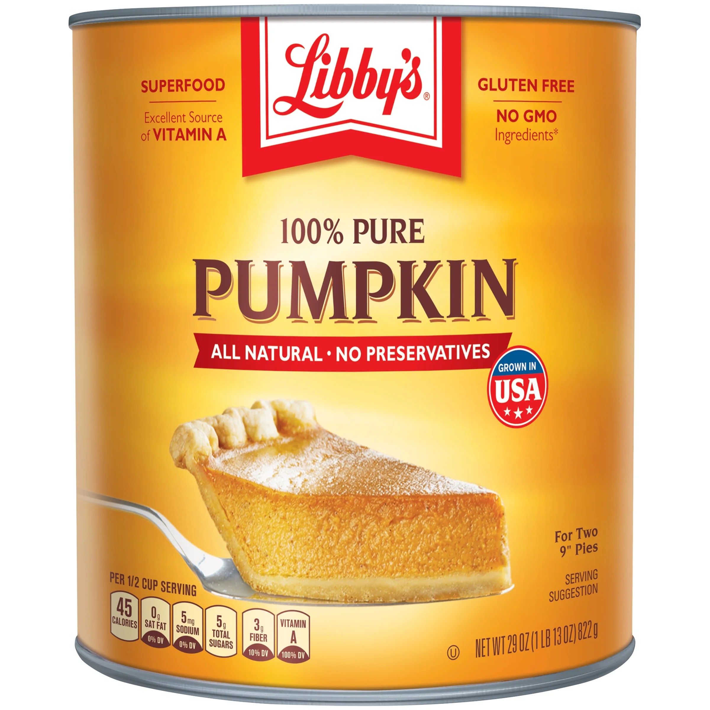 Libby's 100 Pure Canned Pumpkin 29 oz.