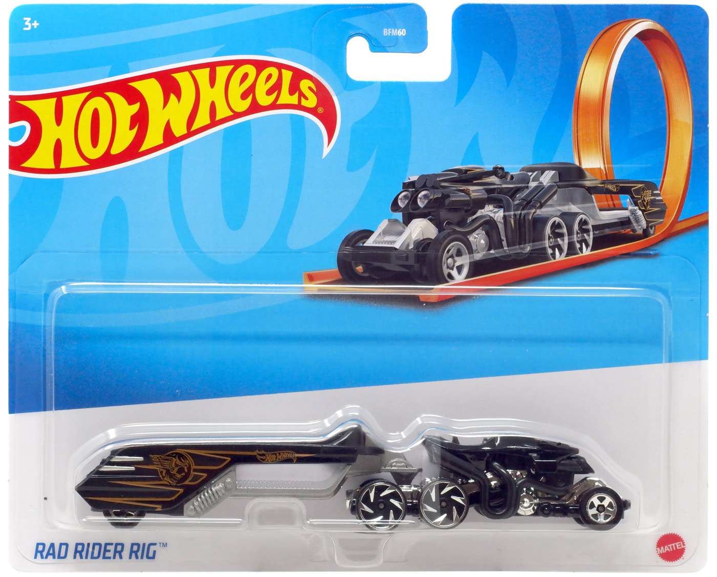 Hot Wheels Track Trucks Rad Rider Rig Diecast Car