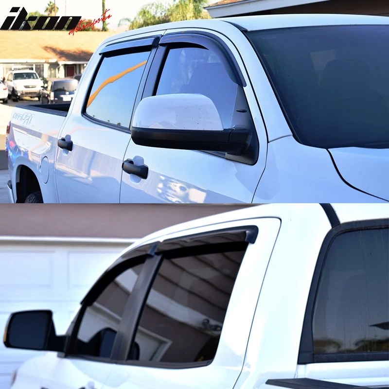 Motors AVS 94309 4pc Window Vent Visor Rain Guards for