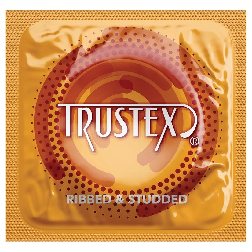 Trustex Ribbed & Studded Condoms 24 Count