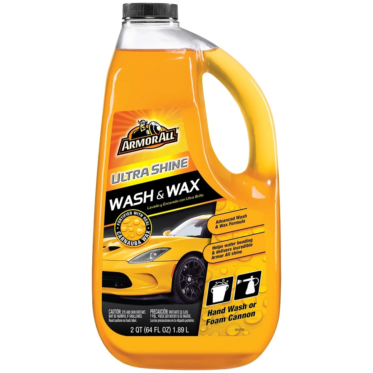 Armor All Ultra Shine Wash and Wax 64 FL OZ Bottle