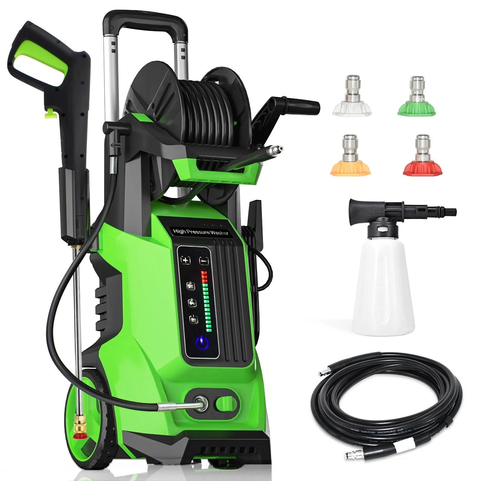 Ktaxon Adjustable High Pressure Washer, 3500PSI 2.6GPM Electric Power