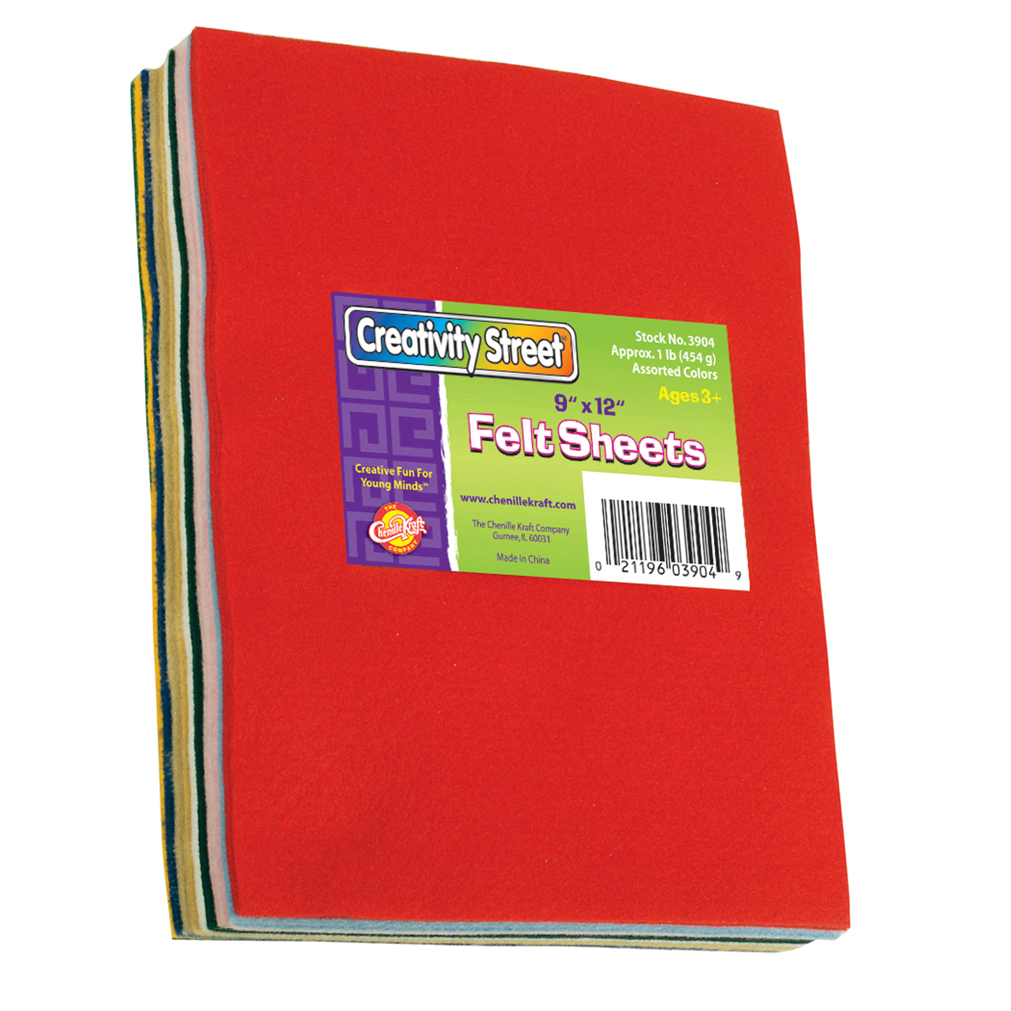Felt Sheets, 9" x 12", 1 lb. Felt Sheets, 9" x 12", 1 lb.