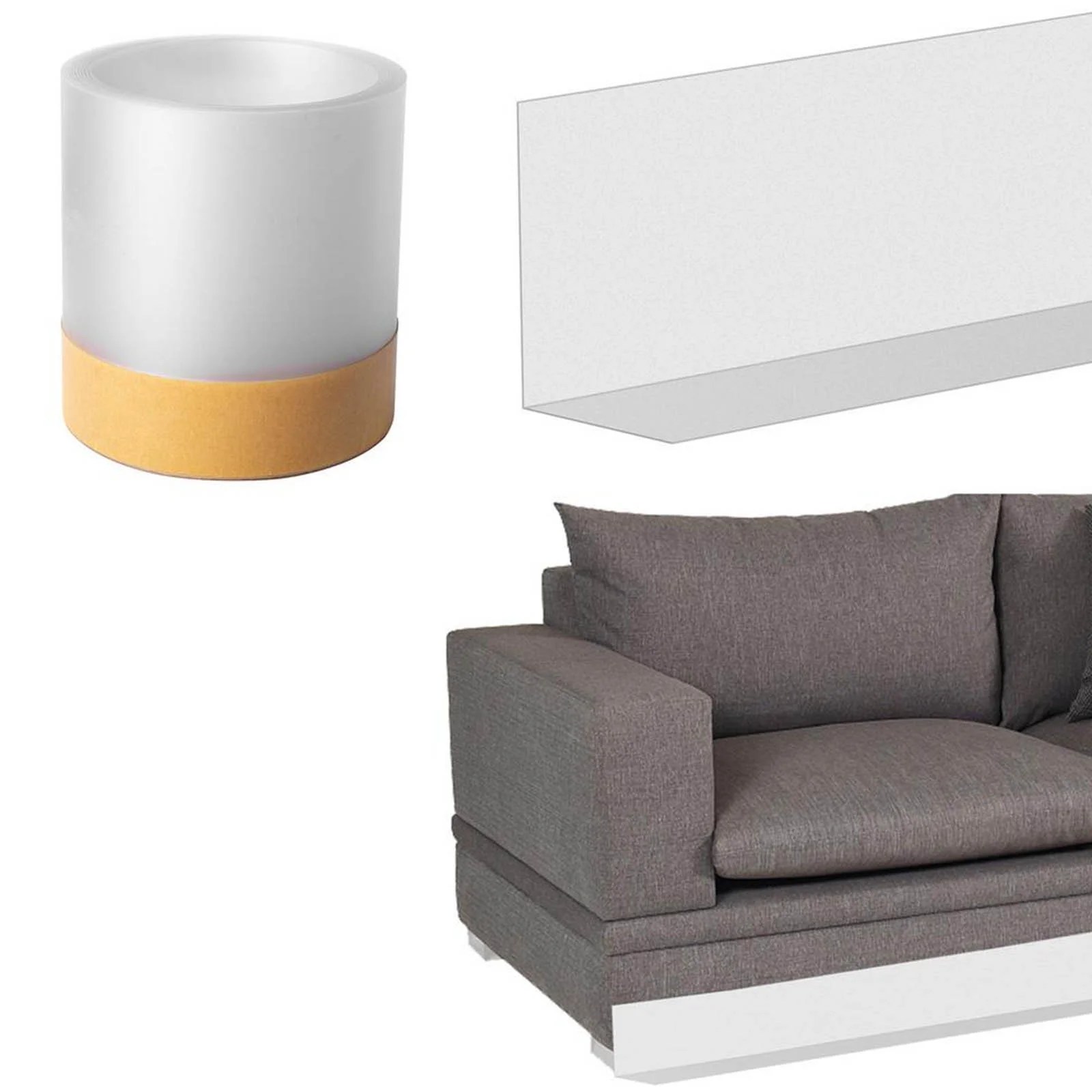 Goodhd Under Sofa Blocker Cuttable PVC Under Bed Blocker