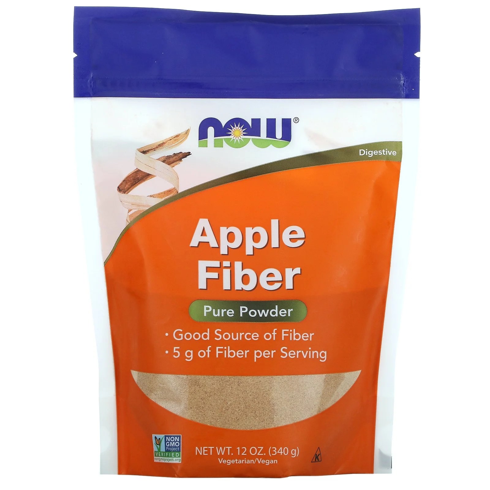 NOW Foods Apple Fiber Powder 12 oz.