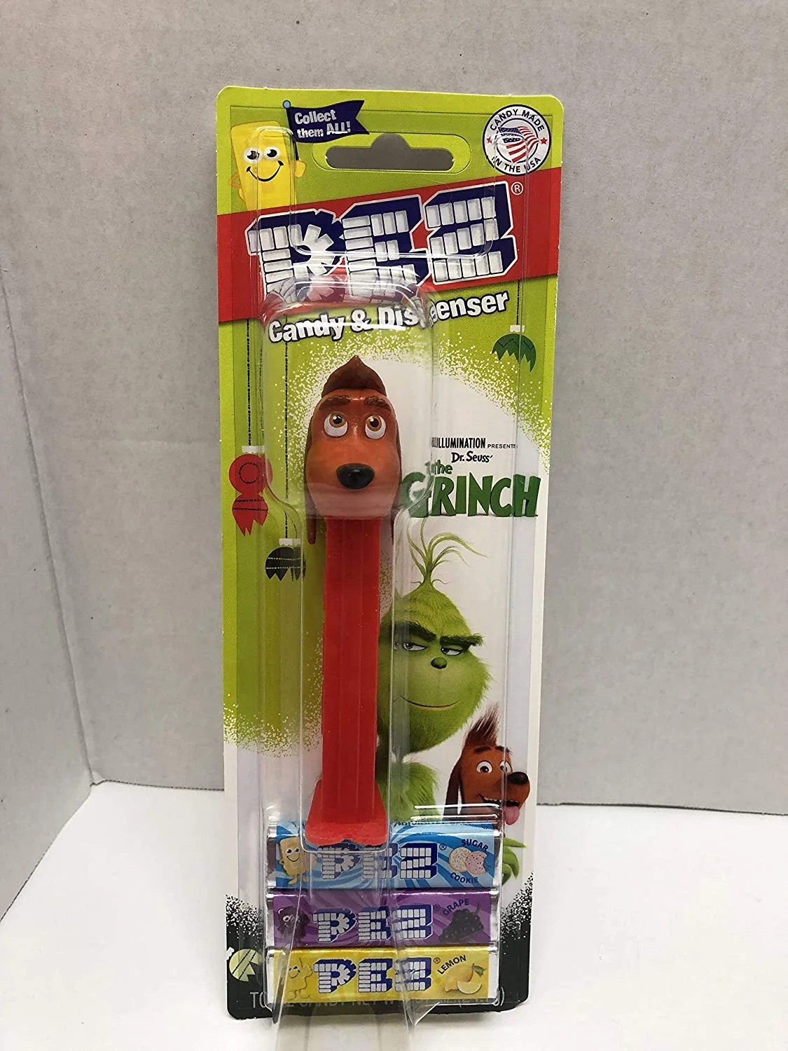 The Grinch Max Pez Dispenser & Candy