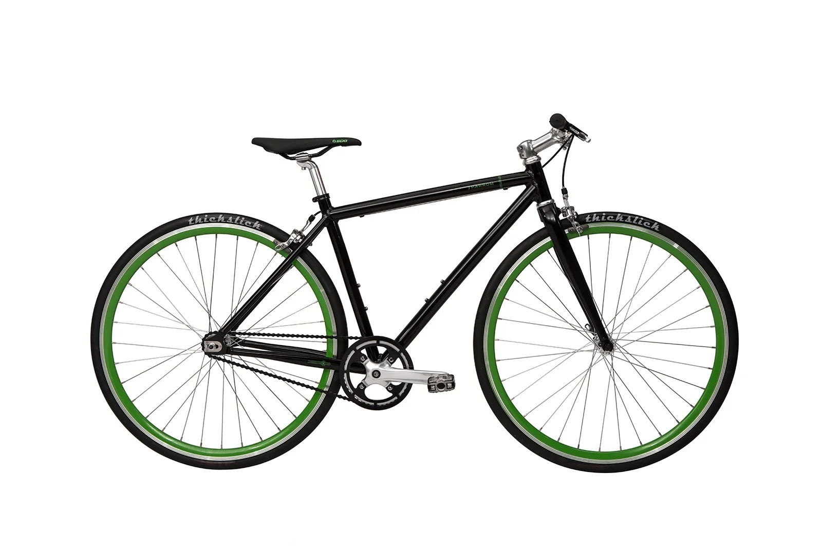 Detroit Bikes Sparrow 700c Single Speed Bike Black/Green Walmart