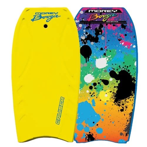 Morey WMO32004 42.5 Inch Cruiser Adult Body Boogie Ocean Skim Board, Yellow