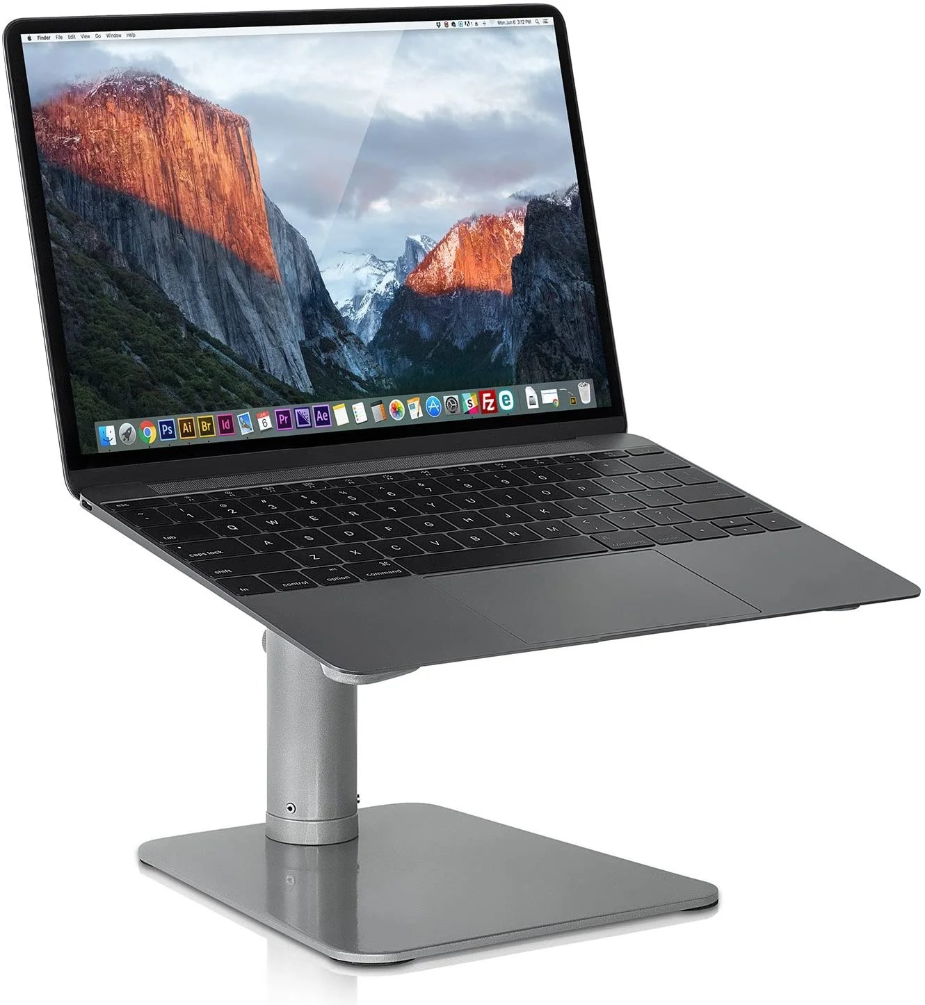 Mountit! Adjustable Height Laptop Stand for MacBook rgonomic Laptop
