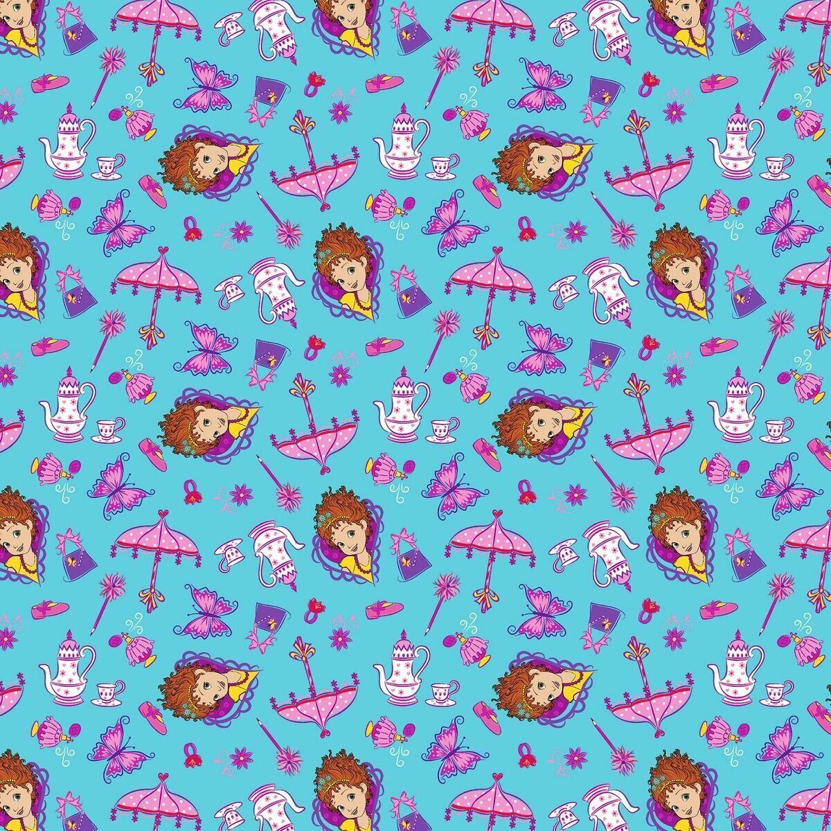Disney Fancy Nancy 66969 Fancy Things 100 Cotton Fabric By The Yard