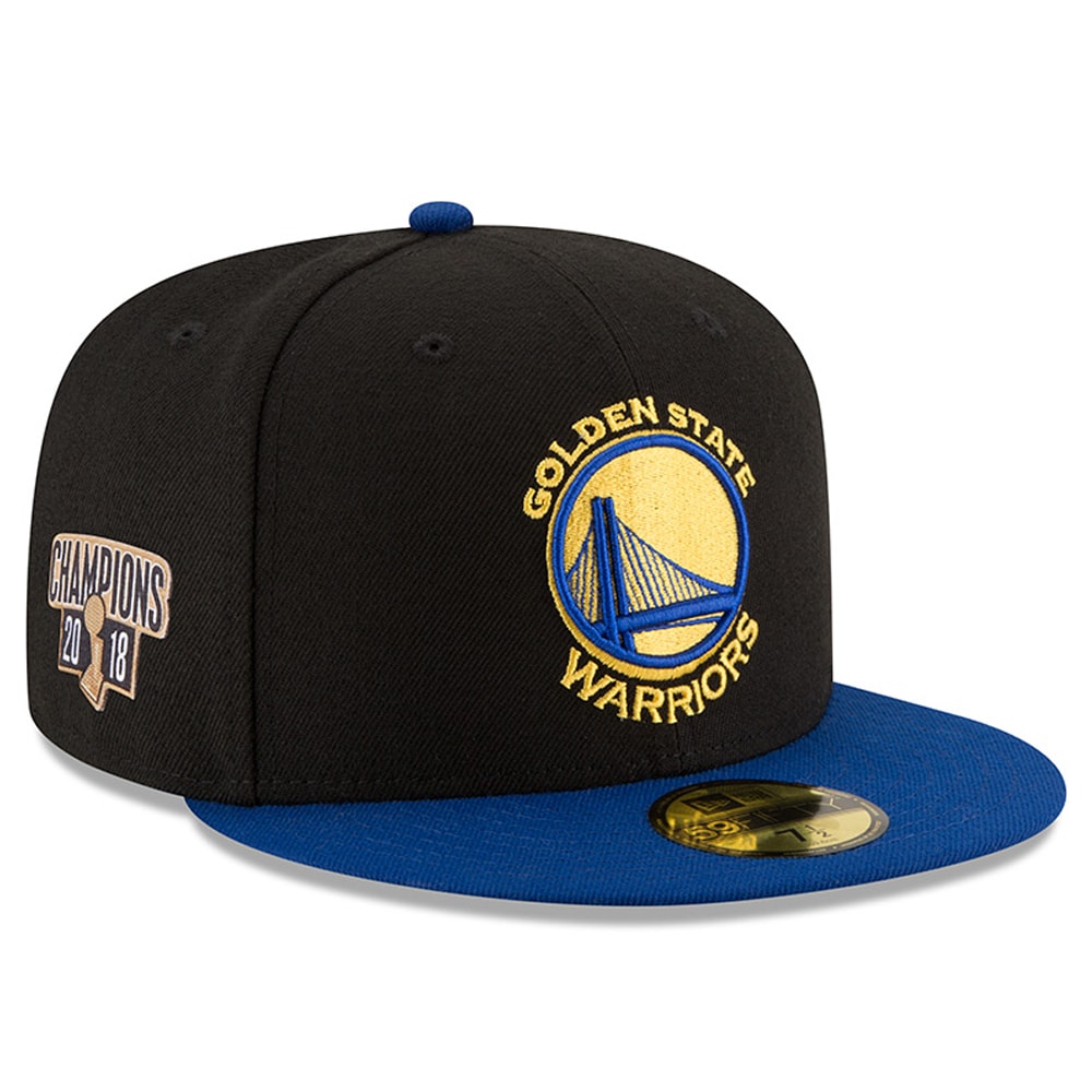 New Era Golden State Warriors New Era 2018 NBA Finals Champions Side