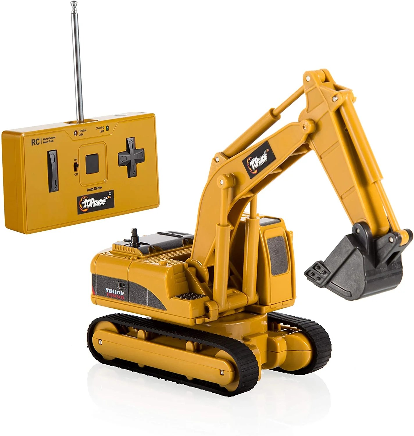 75 Pieces Giant Construction Play Set Remote Control Crawler Crane