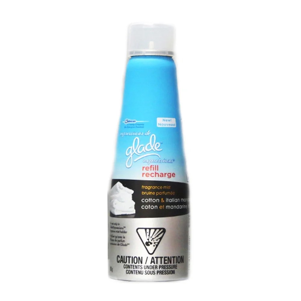 Glade Expressions Refill Recharge Air Freshener Cotton & Italian
