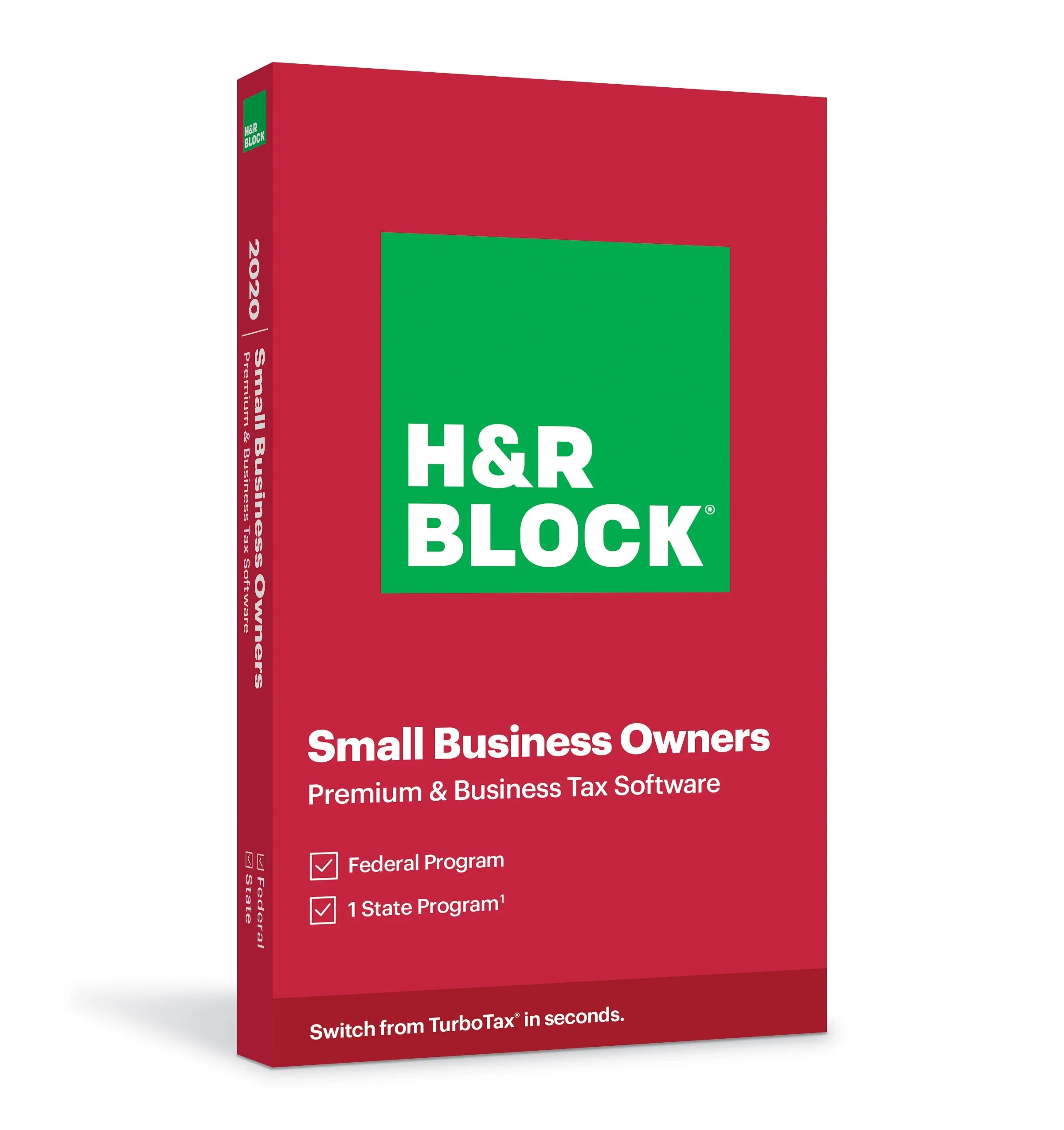 H&R Block Small Business Owners, Premium & Business Tax Software 2020