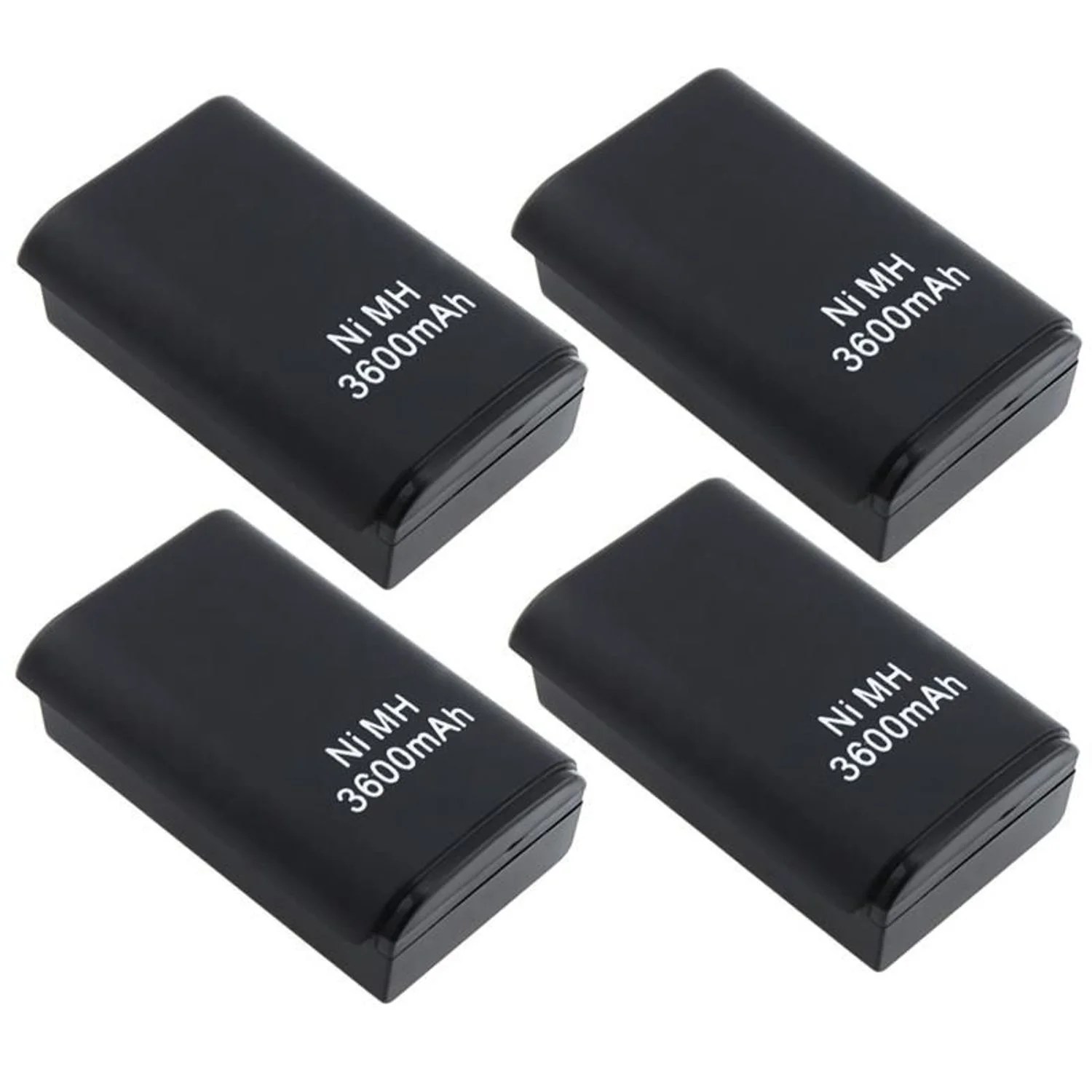 Insten [4Pack] Rechargeable 3600mAh Battery Pack for Xbox 360 Wireless
