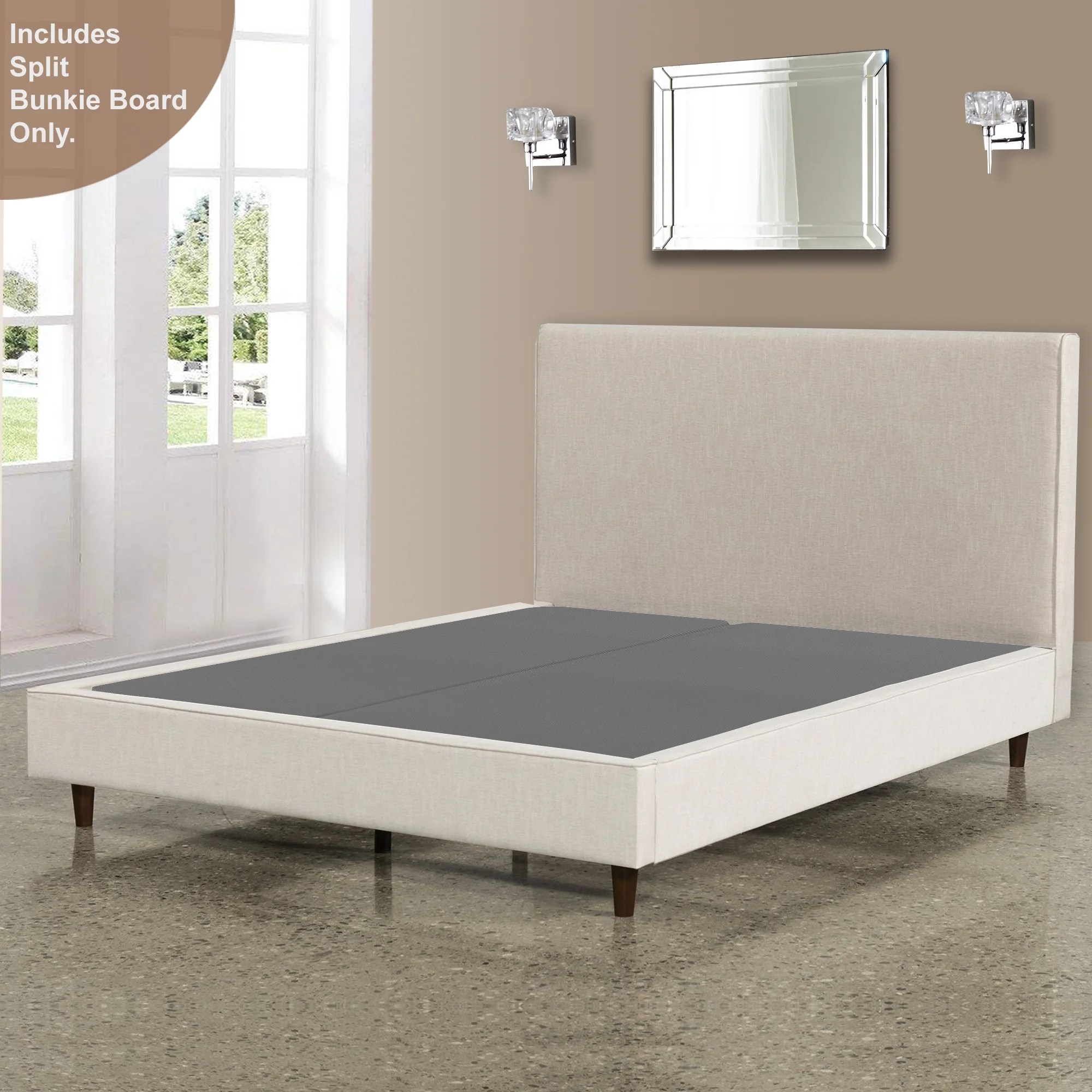 Wayton, 1.5Inch Split Fully Assembled Bunkie Board For Mattress/Bed