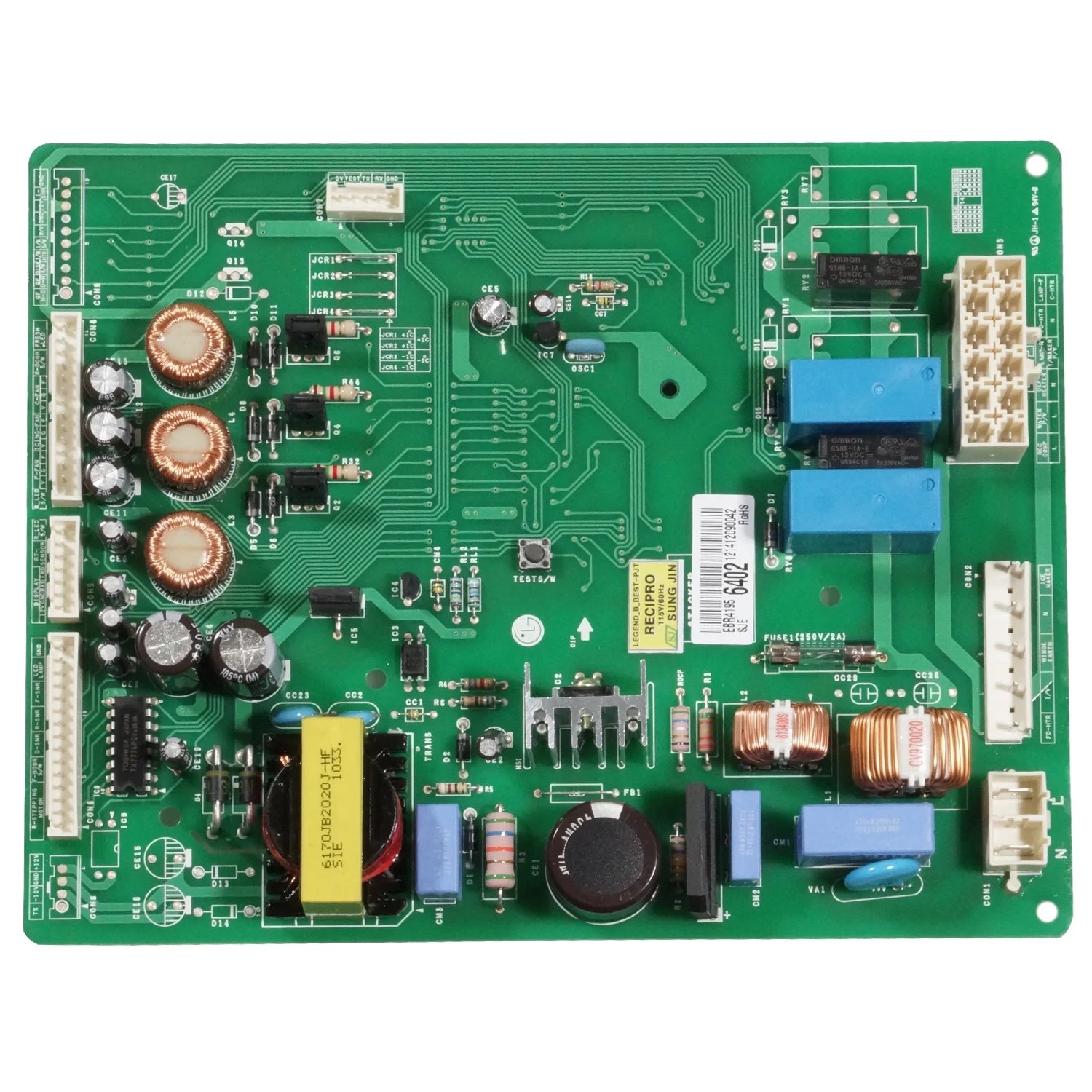 EBR41956402 Kenmore Refrigerator Power Control Board